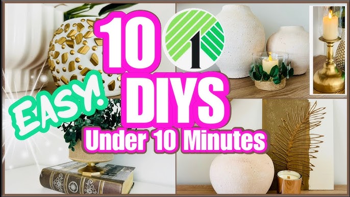 10 Easy Diy Projects Home Decor for Beginners