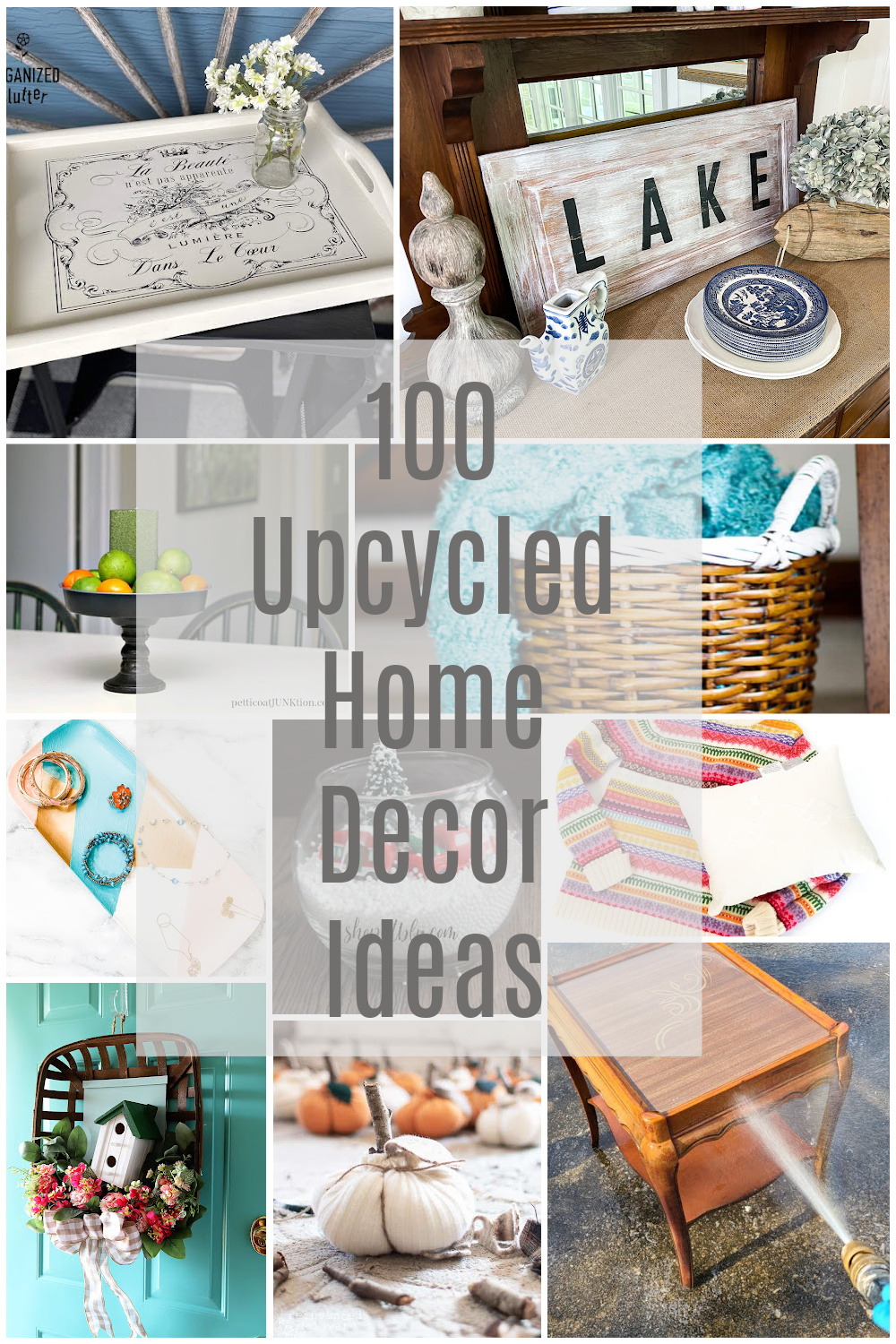 Upcycled Home Decor: Creative Ideas to Repurpose Items for Unique Style